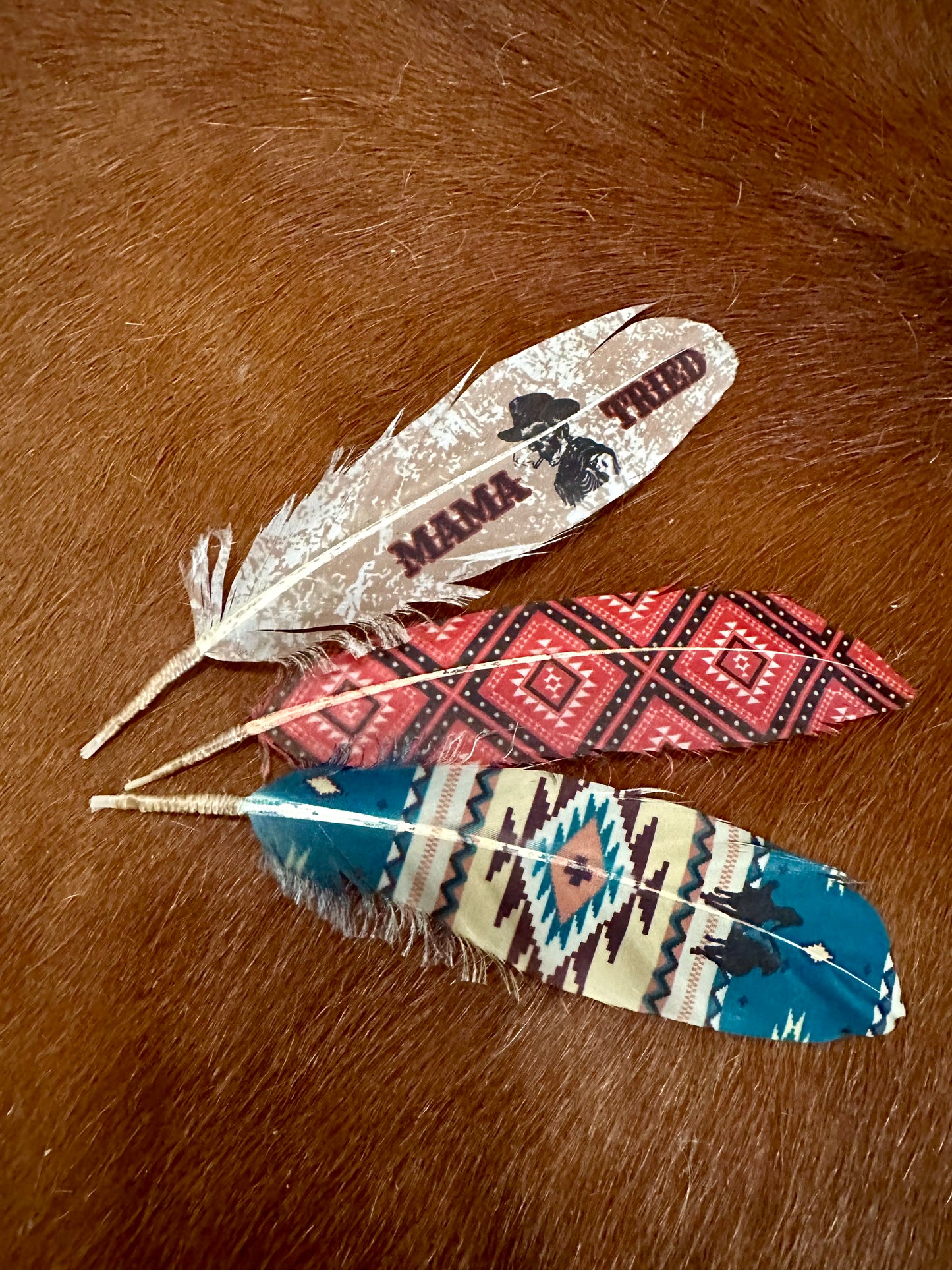 Printed Feathers