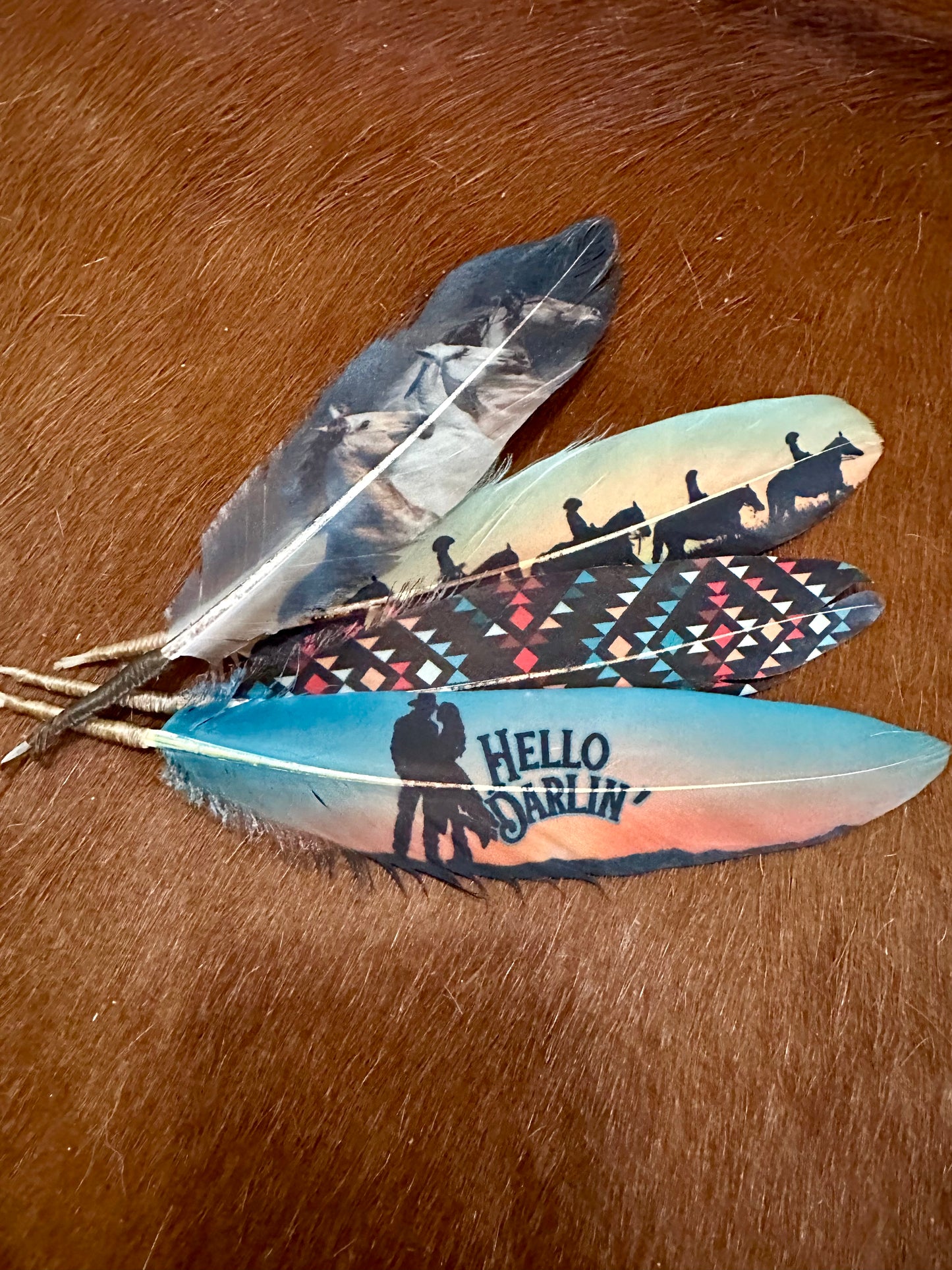 Printed Feathers