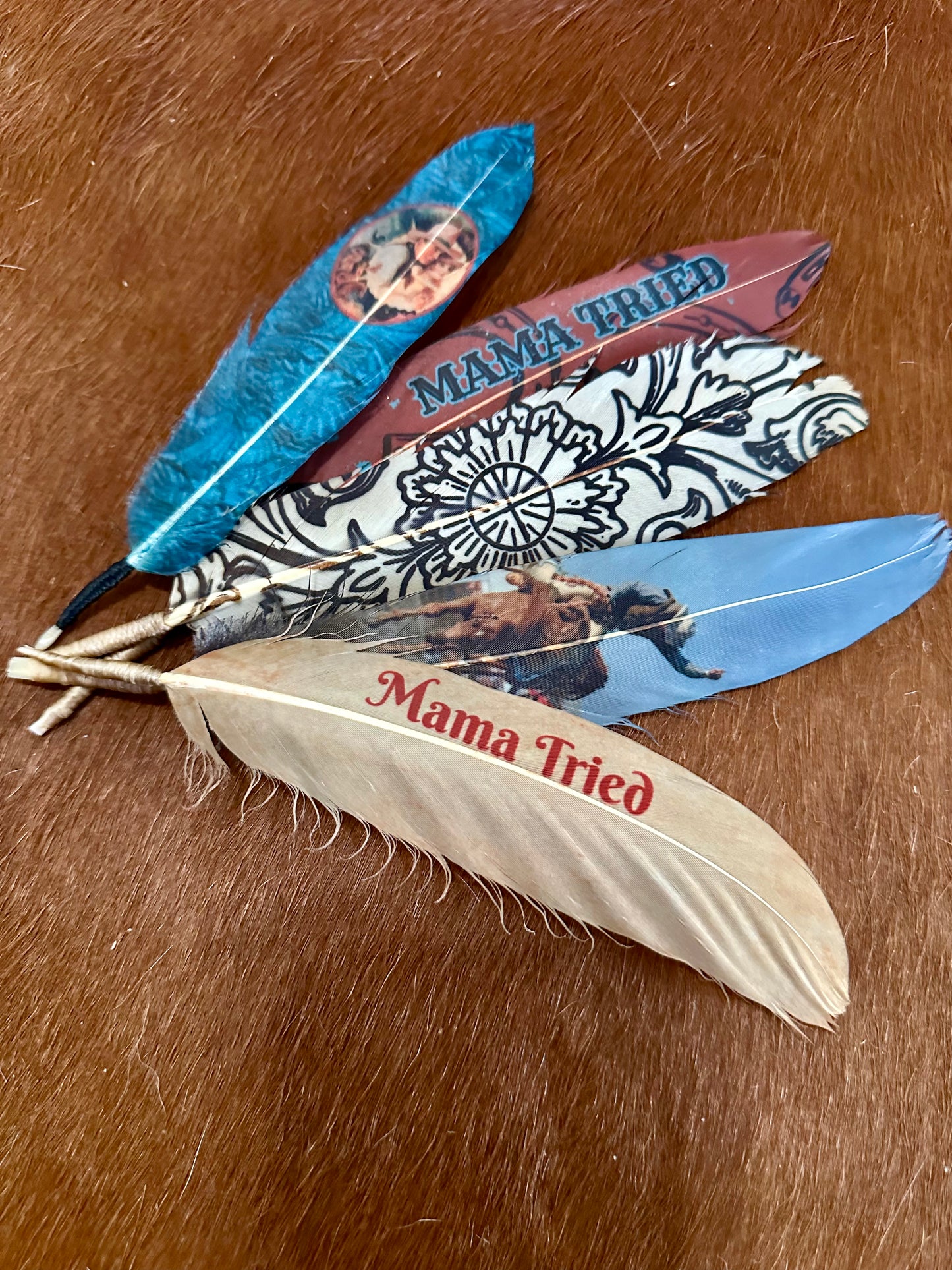 Printed Feathers